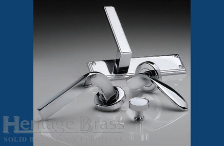 Image showing a collection of items from Heritage Brass in a Polished Chrome Finish