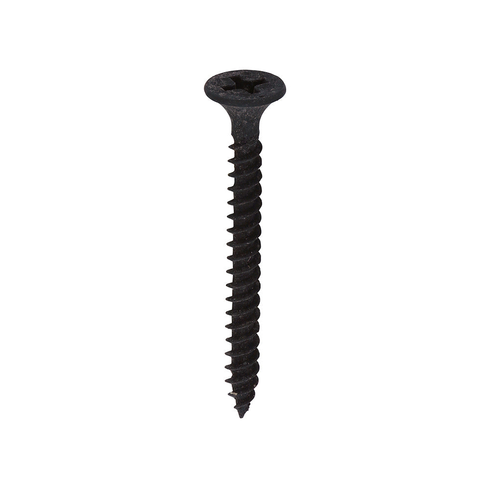 This is an image of Timco - Drywall Screws - PH - Bugle - Fine Thread - Grey 3.5 x 38mm - (1000 PCS Box) 00038DRY