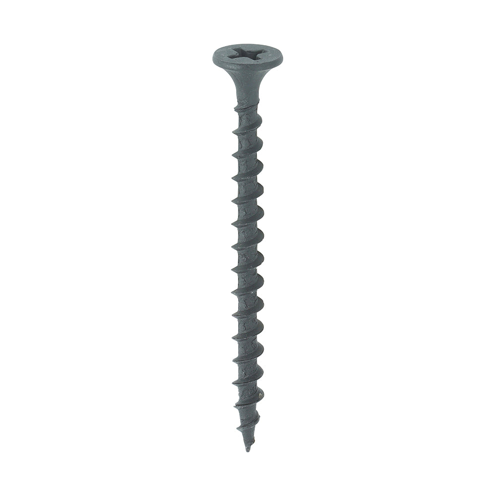 This is an image of Timco - Drywall Screws - PH - Bugle - Coarse Thread - Grey 3.5 x 50mm - (1000 PCS Box) 00050DRYC