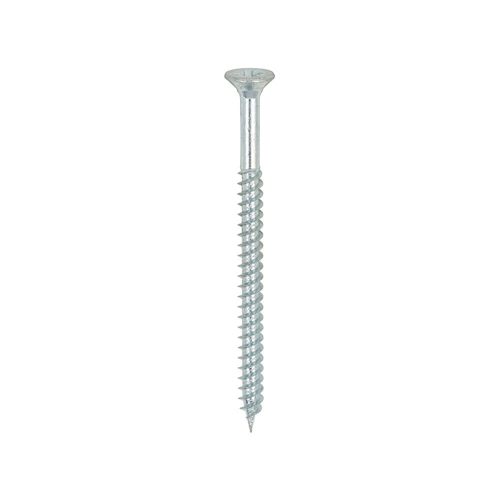 This is an image of Timco - Twin-Threaded Woodscrews - PZ - Double Countersunk - Zinc 6 x 2" - (200 PCS Box) 00062CWZ