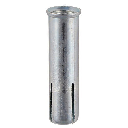 This is an image of Timco - Lipped Drop In Anchors - Zinc M8 - (100 PCS Box) 08LWA