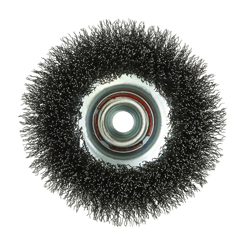 This is an image of Timco - Angle Grinder Cup Brush - Crimped Steel Wire 100mm (1 Each Box) 100TCC