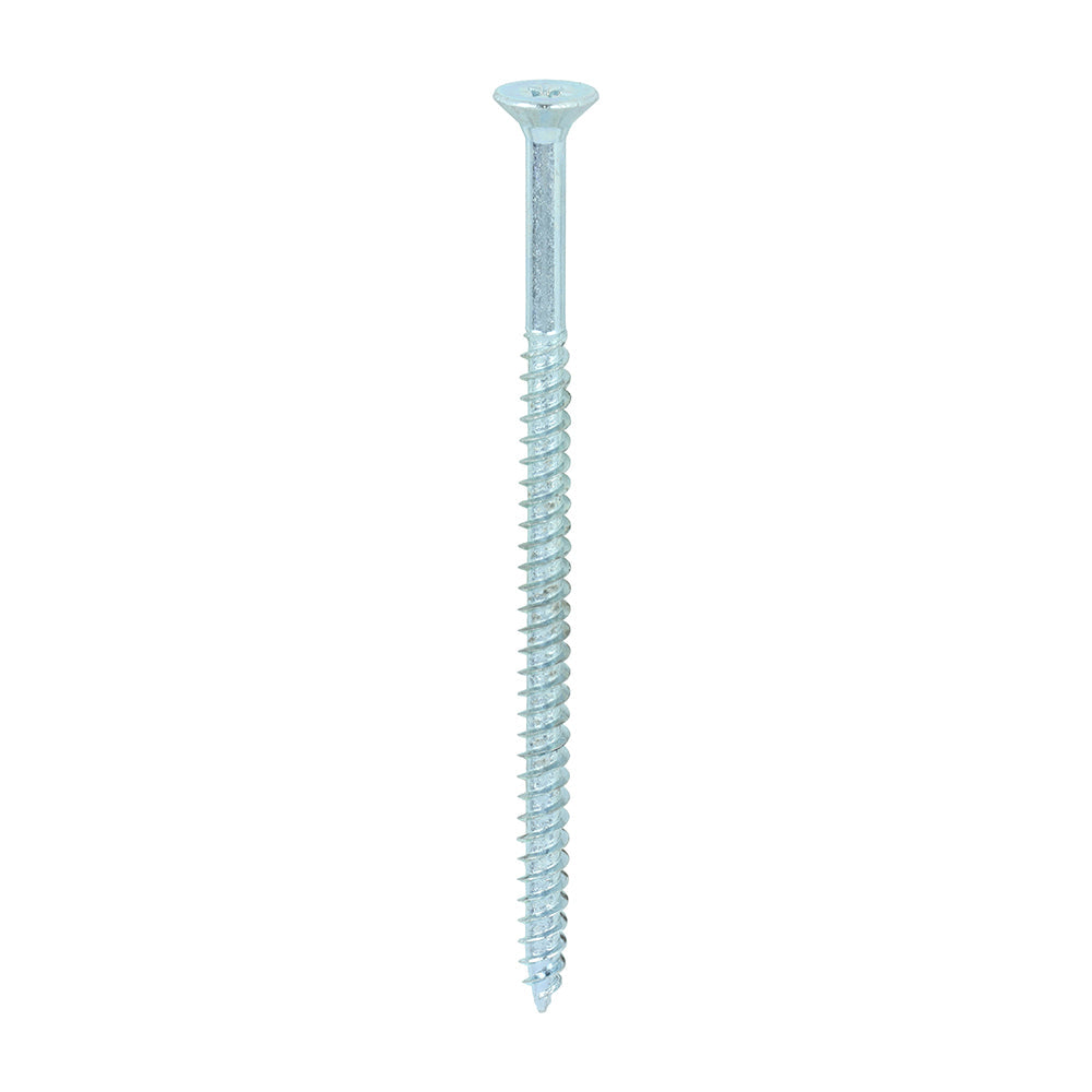 This is an image of Timco - Twin-Threaded Woodscrews - PZ - Double Countersunk - Zinc 10 x 3 1/2" - (100 PCS Box) 10312CWZ