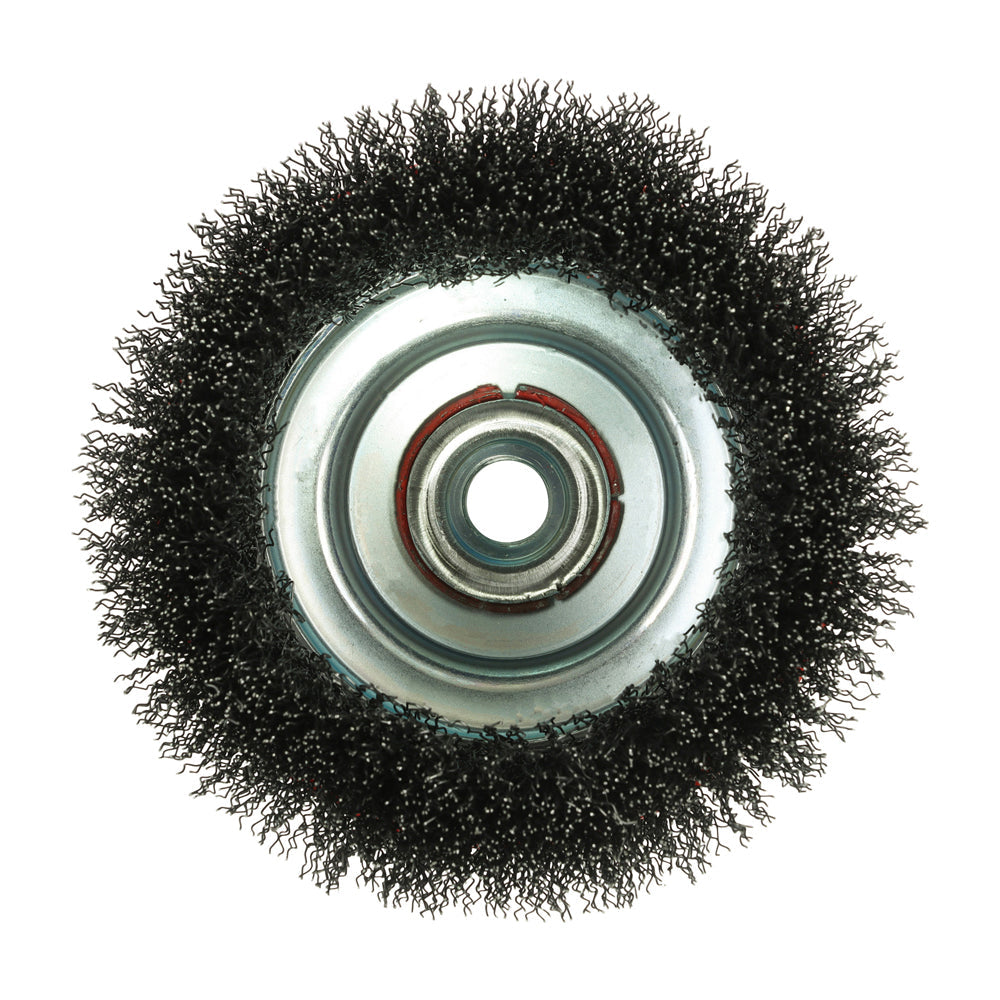 This is an image of Timco - Angle Grinder Cup Brush - Crimped Steel Wire 125mm (1 Each Box) 125TCC