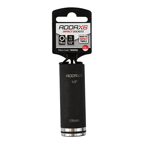This is an image of Timco - Impact Socket 19 x 78mm (1 Each Clip) 19ISHX6