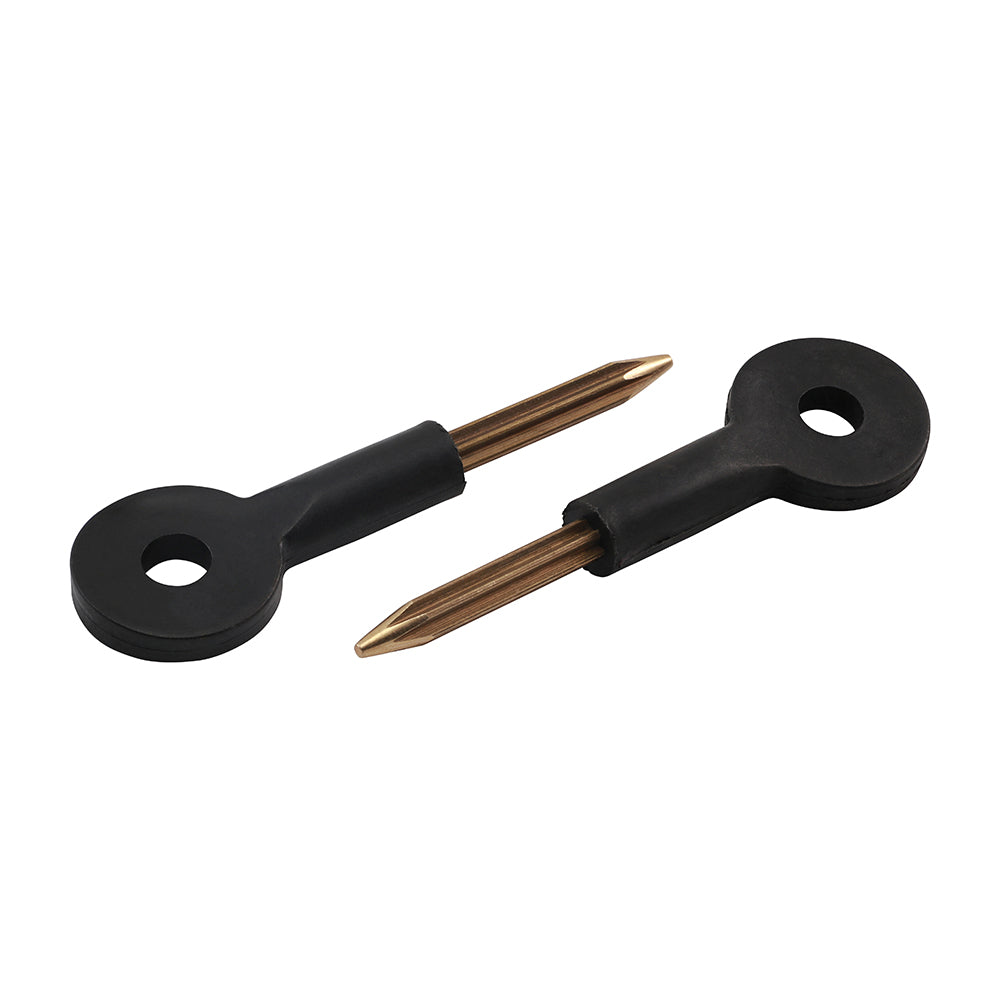 This is an image of Timco - Spare Rack Bolt Keys 80mm (2 Pieces Bag) 200333