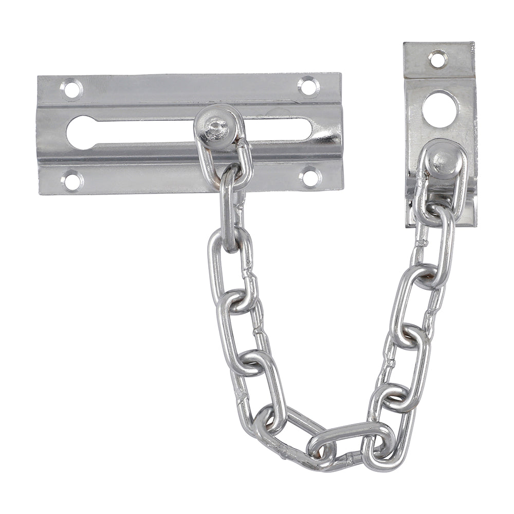 This is an image of Timco - Door Chain - Polished Chrome 85mm (1 Each Bag) 200485