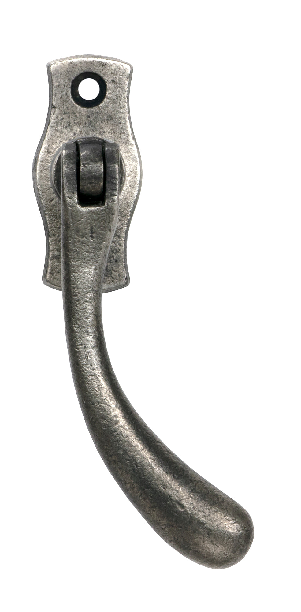 From The Anvil - Antique Pewter Peardrop Espag - RH | Sku. 20416R | Trade Door Handles.
