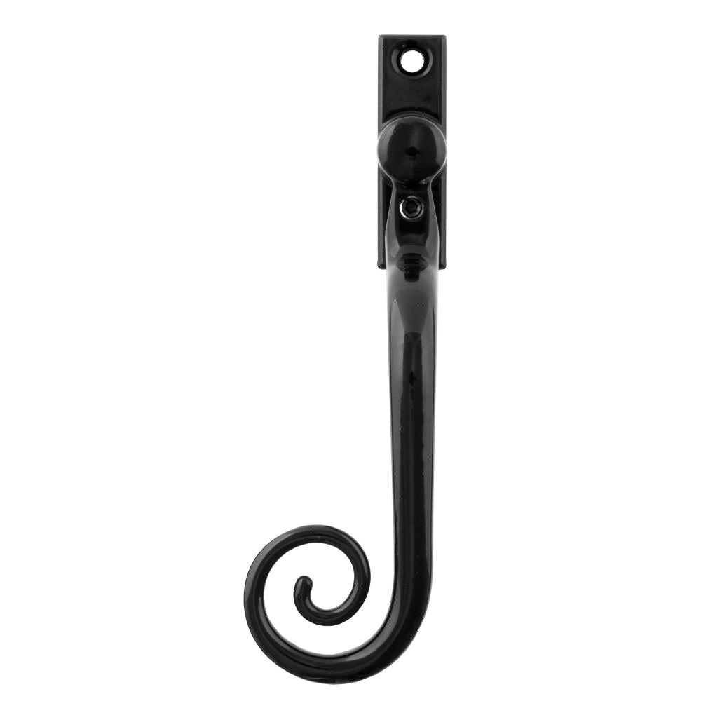 From The Anvil - Black Deluxe Monkeytail Espag - LH | Sku. 20451 | Trade Door Handles.