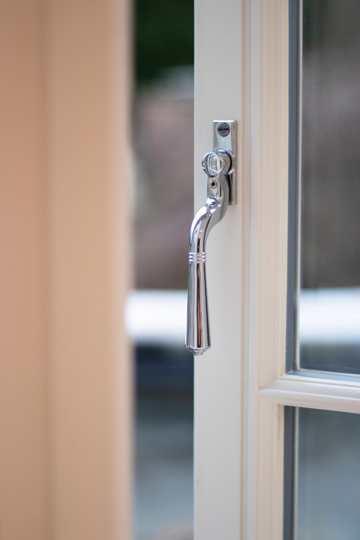 From The Anvil - Polished Chrome Teardrop Espag | Sku. 20462 | Trade Door Handles.