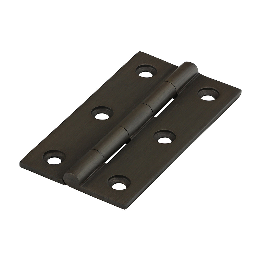 This is an image of Timco - Solid Drawn Hinge - Solid Brass - Bronze 64 x 35 (1 Pairs Bag) 234448