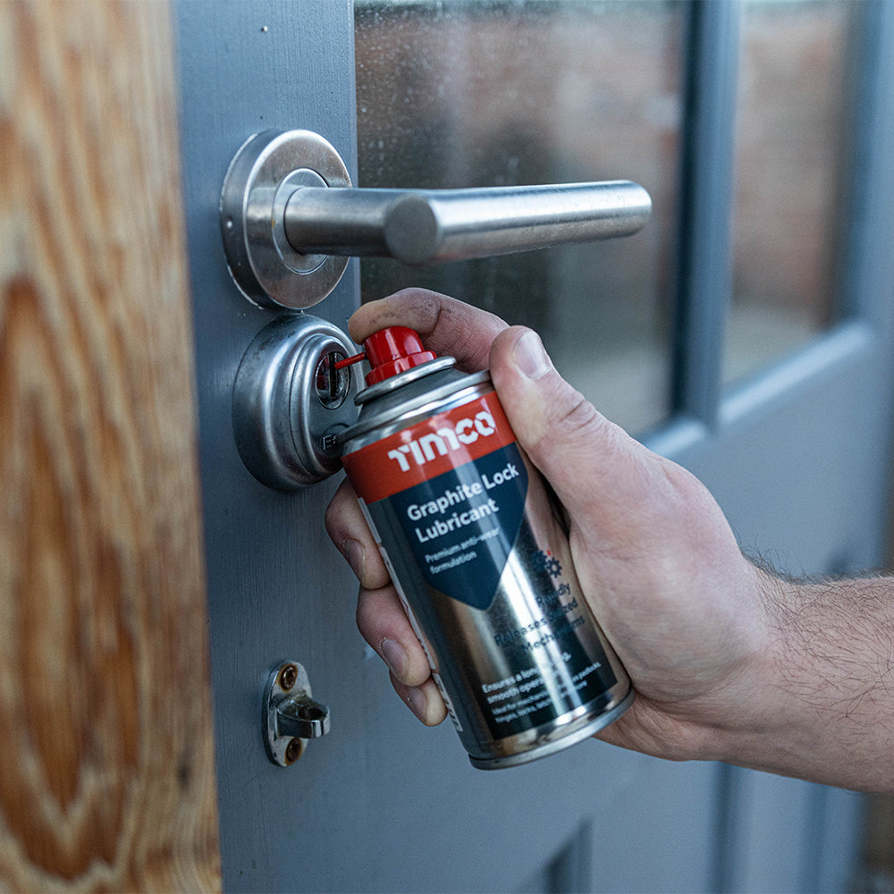 This is an image of Timco - Graphite Lock Lubricant 80ml (1 Each Can) PCS237009