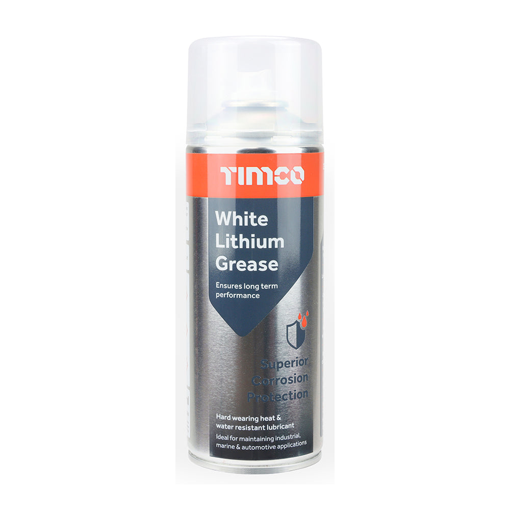 This is an image of Timco - White Lithium Grease 380ml (1 Each Can) PCS237482