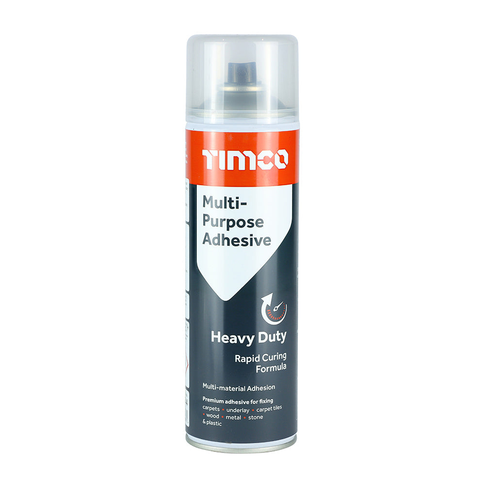 This is an image of Timco - Multi-Purpose Adhesive - Spray 500ml (1 Each Can) PCS247544