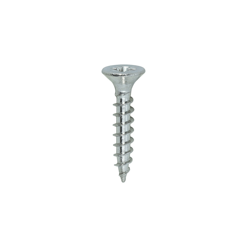 This is an image of Timco - Classic Multi-Purpose Screws - PZ - Double Countersunk - A4 Stainless Steel 3.0 x 16mm - (200 PCS Box) 30016CLA4