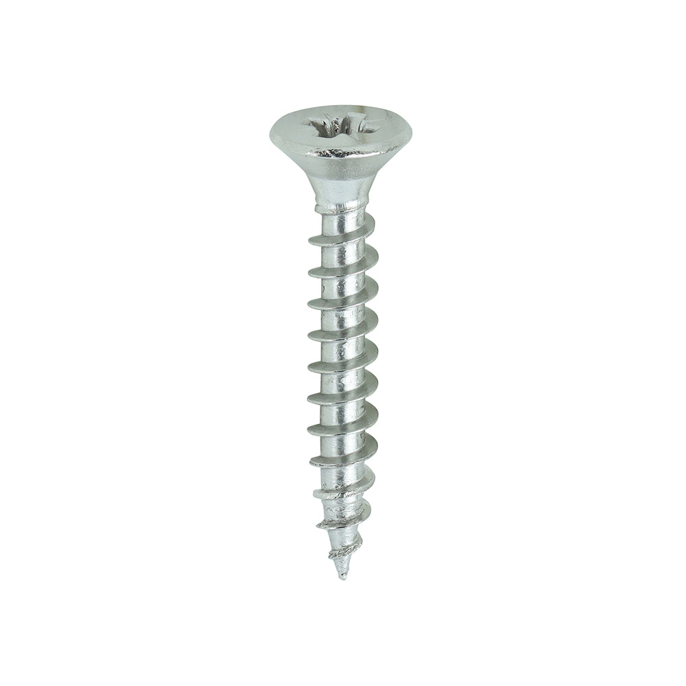 This is an image of Timco - Classic Multi-Purpose Screws - PZ - Double Countersunk - A2 Stainless Steel 3.0 x 20mm - (200 PCS Box) 30020CLASS