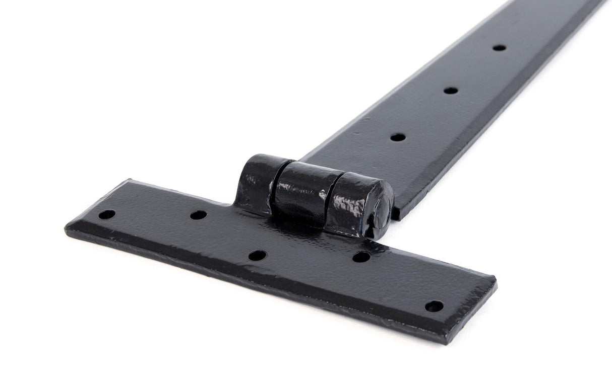 From The Anvil - Black 18" Penny End T Hinge (pair) | Sku. 33009 | Trade Door Handles.