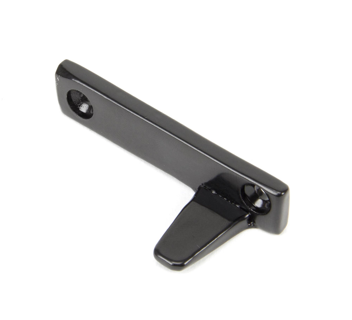 From The Anvil - Black Night-Vent Locking Peardrop Fastener - LH | Sku. 33023 | Trade Door Handles.