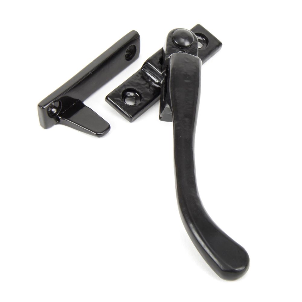 From The Anvil - Black Night-Vent Locking Peardrop Fastener - RH | Sku. 33024 | Trade Door Handles.