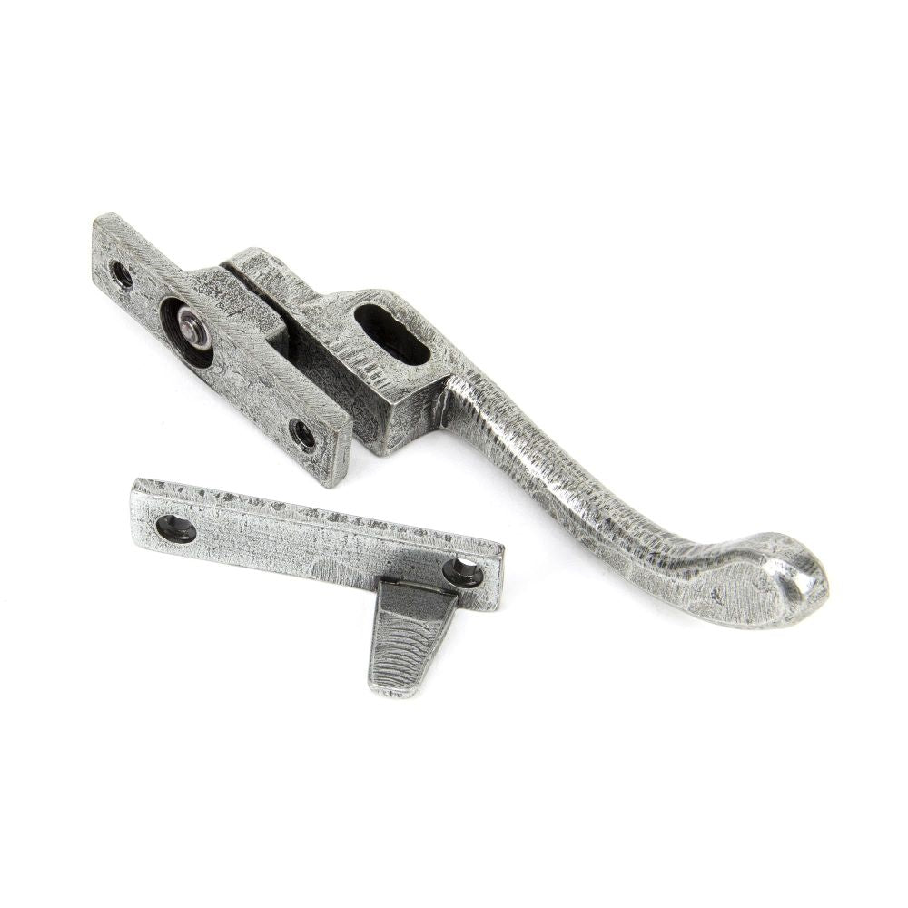 From The Anvil - Pewter Night-Vent Locking Peardrop Fastener - LH | Sku. 33025 | Trade Door Handles.