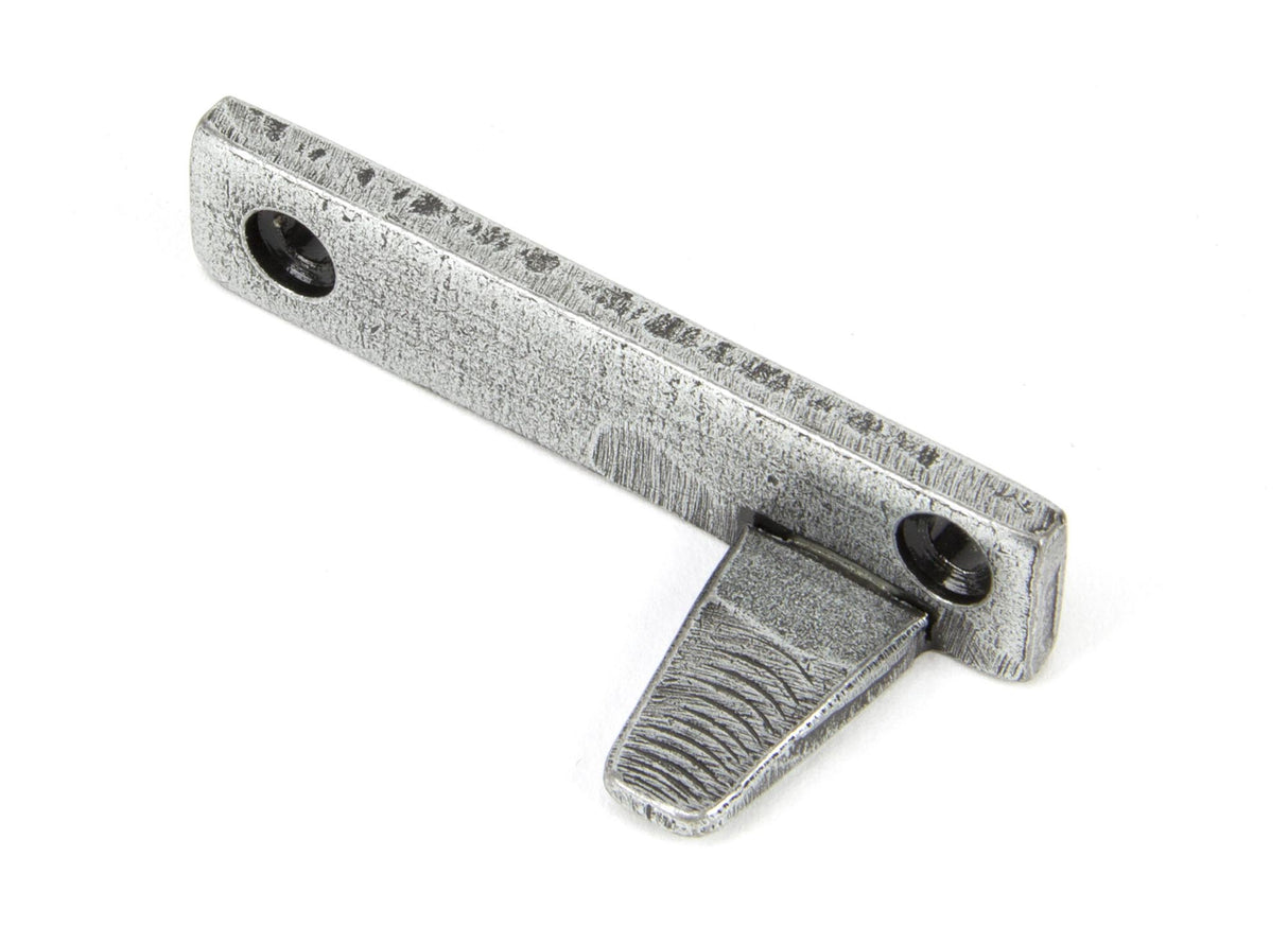 From The Anvil - Pewter Night-Vent Locking Peardrop Fastener - LH | Sku. 33025 | Trade Door Handles.