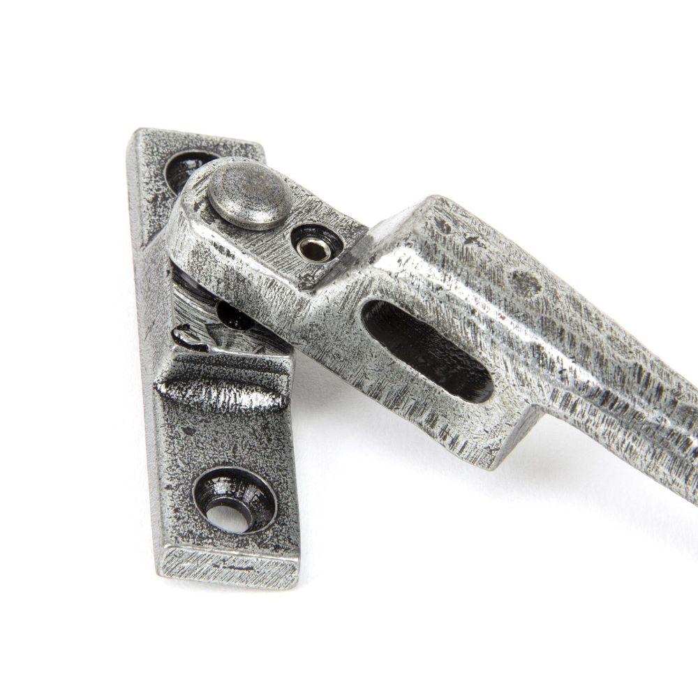 From The Anvil - Pewter Night-Vent Locking Peardrop Fastener - LH | Sku. 33025 | Trade Door Handles.
