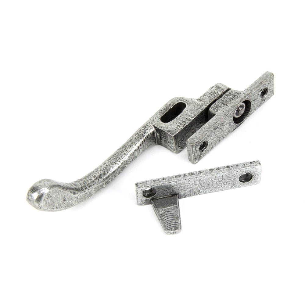 From The Anvil - Pewter Night-Vent Locking Peardrop Fastener - RH | Sku. 33026 | Trade Door Handles.