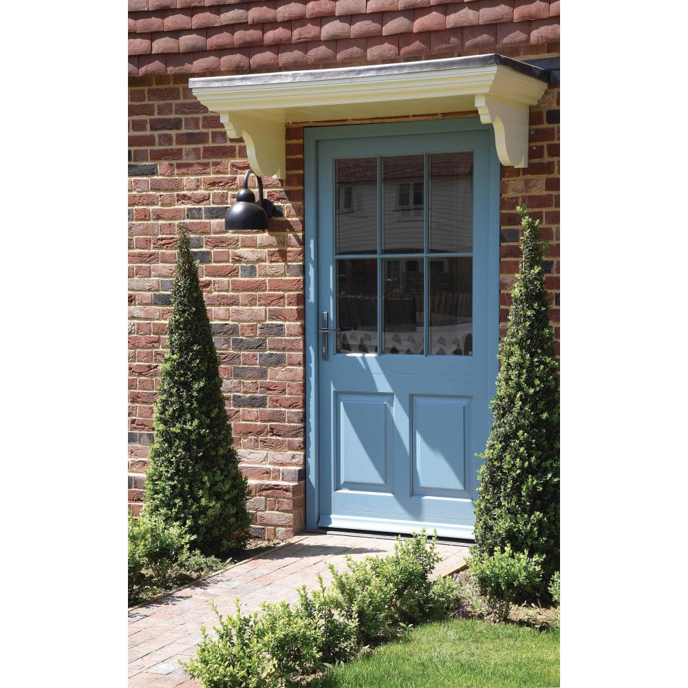 From The Anvil - Pewter Cottage Slimline Lever Espag. Lock Set | Sku. 33036 | Trade Door Handles.