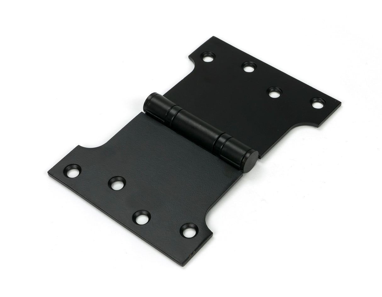 From The Anvil - Black 4" x 4" x 6" Parliament Hinge (pair) ss | Sku. 33047 | Trade Door Handles.