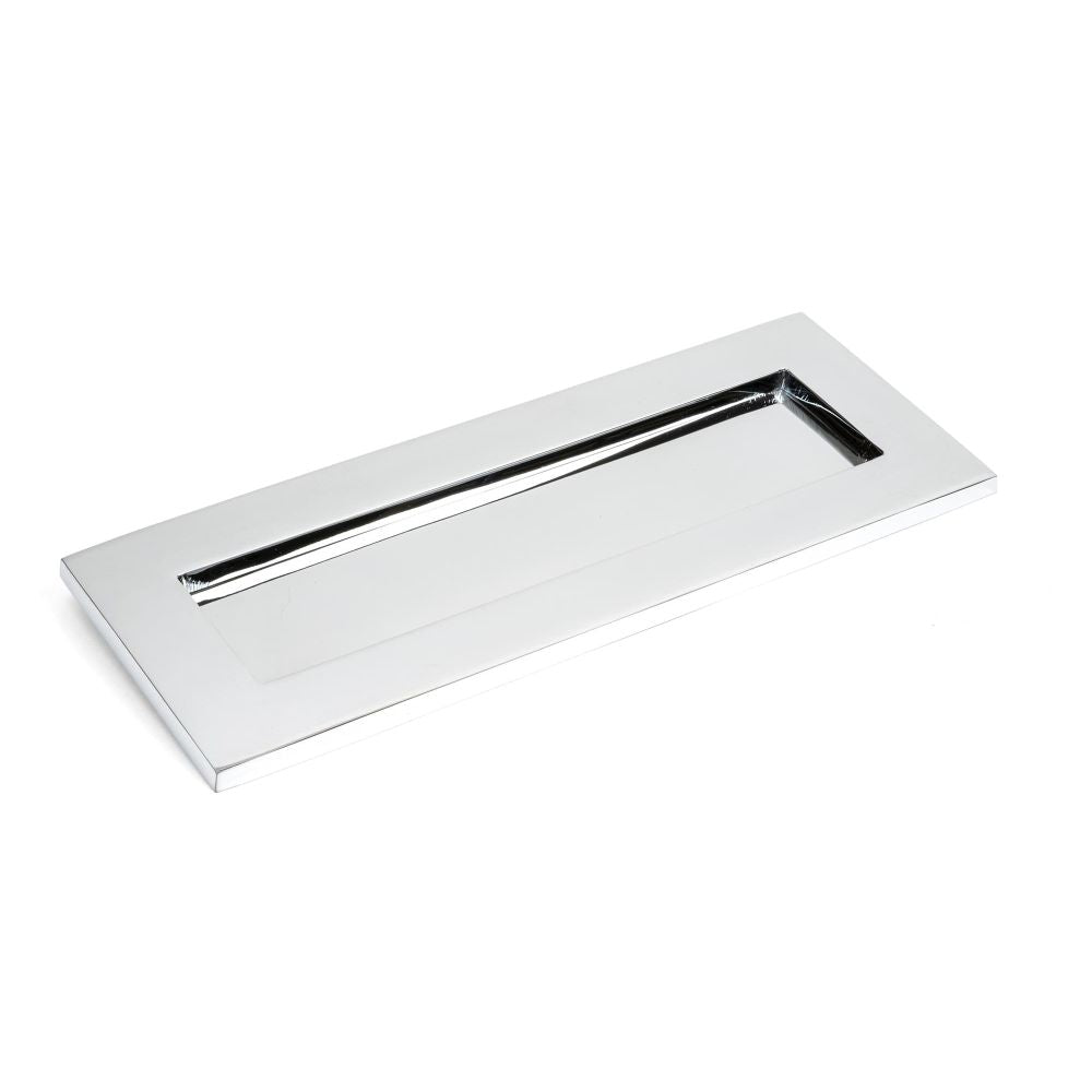 From The Anvil - Polished Chrome Small Letter Plate | Sku. 33062 | Trade Door Handles.