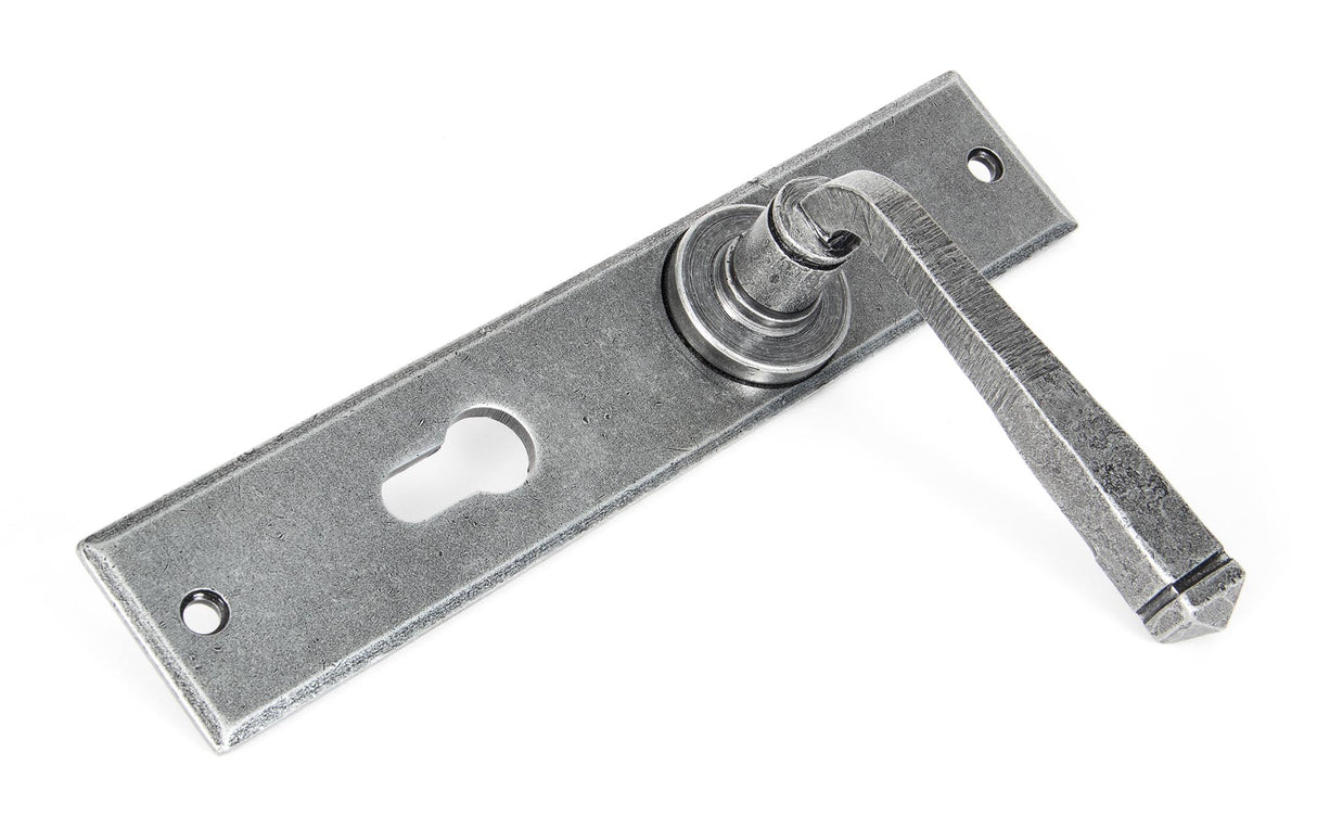 From The Anvil - Pewter Large Avon 72mm Centre Euro Lock Set | Sku. 33088 | Trade Door Handles.