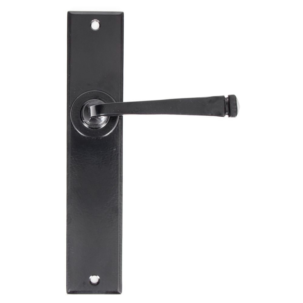 From The Anvil - Black Large Avon Lever Latch Set | Sku. 33094 | Trade Door Handles.