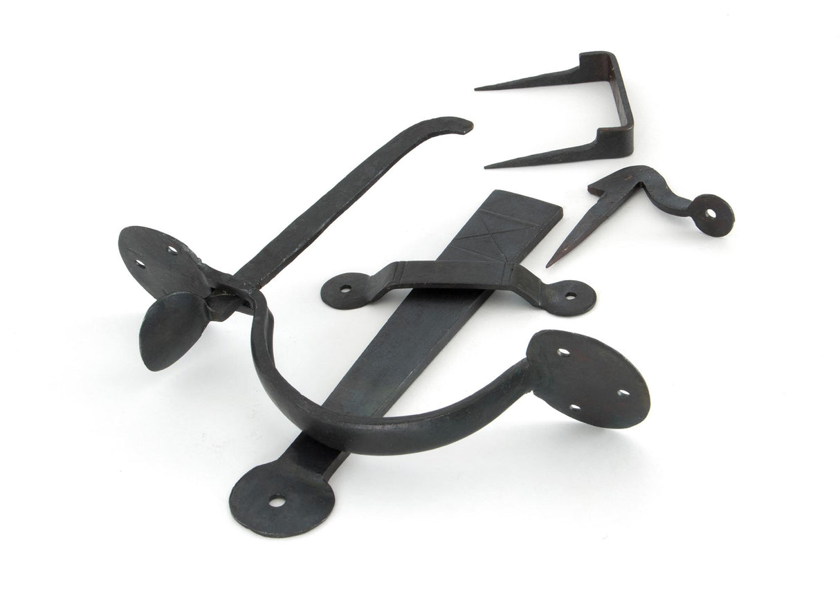 From The Anvil - Beeswax Medium Bean Thumblatch - XL | Sku. 33101XL | Trade Door Handles.