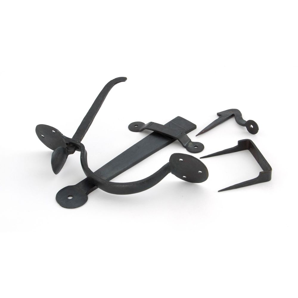 From The Anvil - Beeswax Medium Bean Thumblatch - XL | Sku. 33101XL | Trade Door Handles.