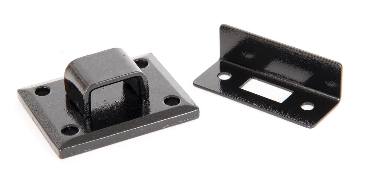 From The Anvil - Black 10" French Door Bolt | Sku. 33114 | Trade Door Handles.