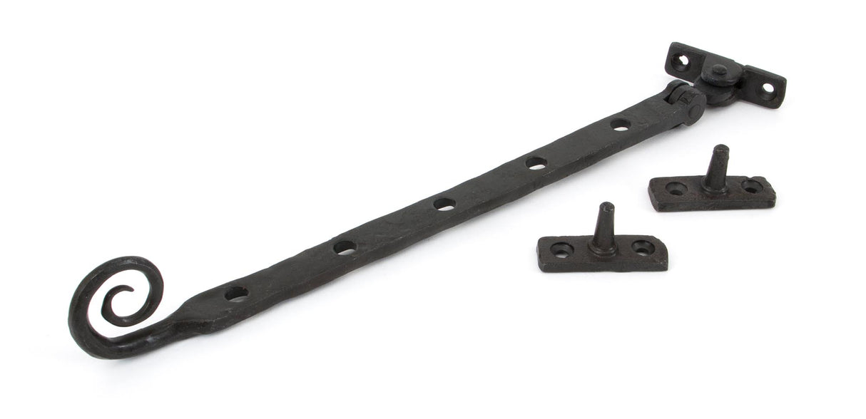 From The Anvil - Beeswax 12" Monkeytail Stay | Sku. 33144 | Trade Door Handles.