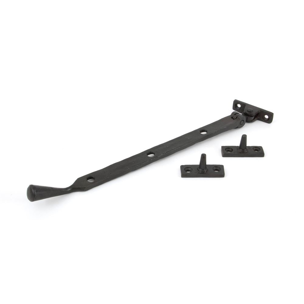 From The Anvil - Beeswax 12" Peardrop Stay | Sku. 33149 | Trade Door Handles.