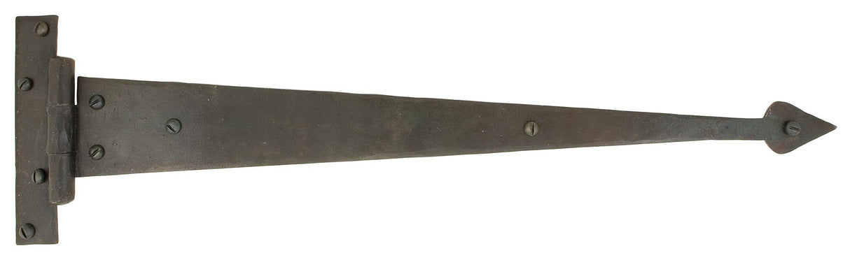 From The Anvil - Beeswax 18" Arrow Head T Hinge (pair) | Sku. 33158 | Trade Door Handles.