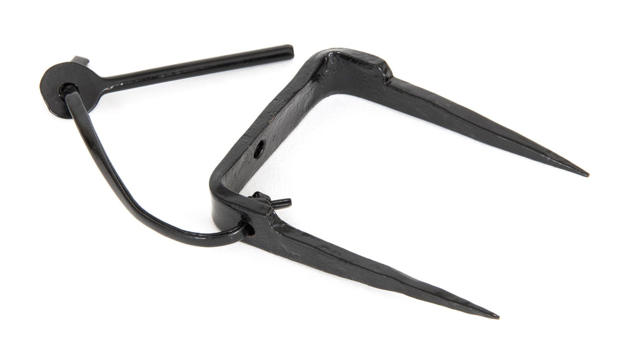 From The Anvil - Black Locking Staple Pin | Sku. 33174 | Trade Door Handles.