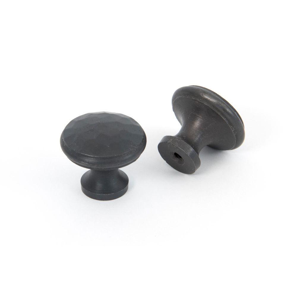 From The Anvil - Beeswax Hammered Cabinet Knob - Medium | Sku. 33197 | Trade Door Handles.