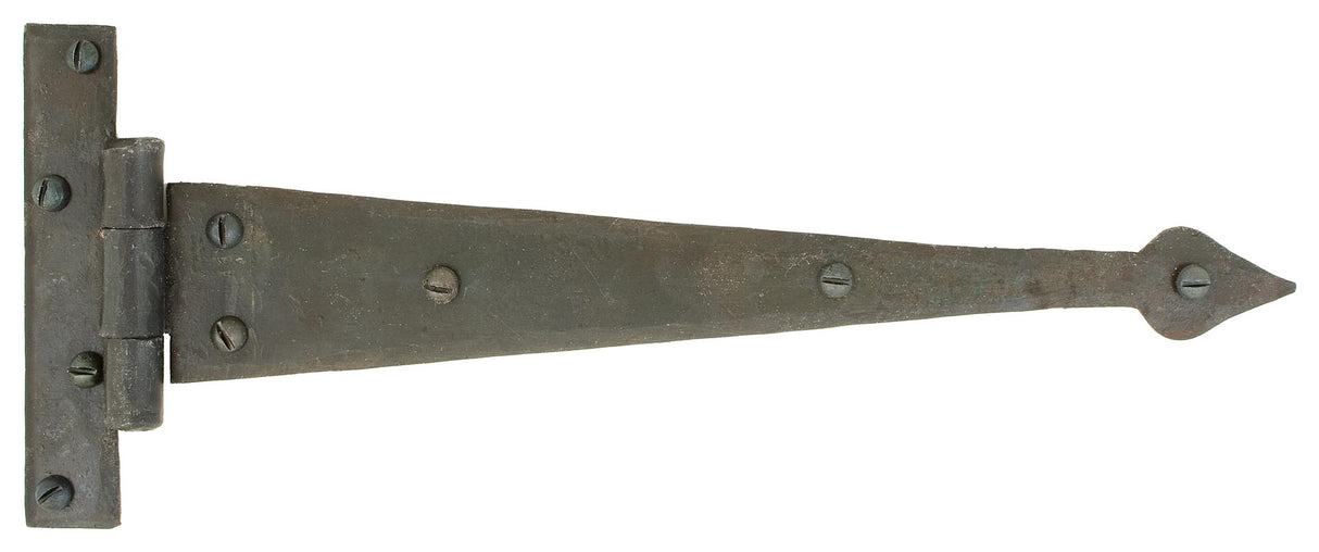 From The Anvil - Beeswax 12" Arrow Head T Hinge (pair) | Sku. 33206 | Trade Door Handles.