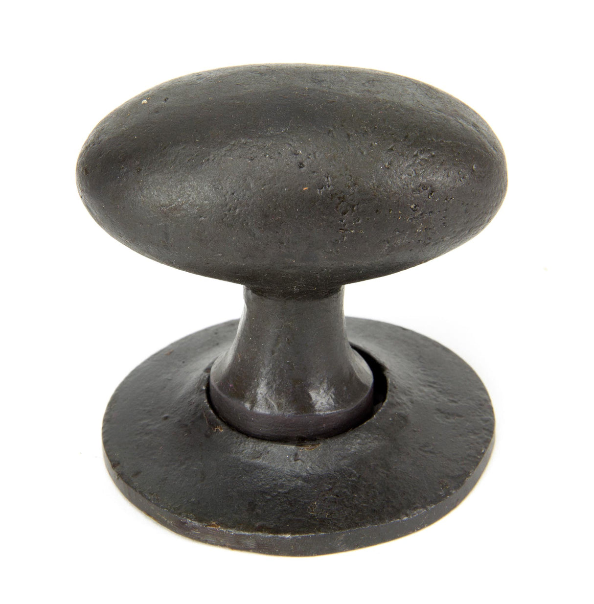 From The Anvil - Beeswax Oval Mortice/Rim Knob Set | Sku. 33229 | Trade Door Handles.