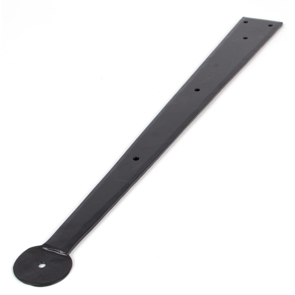 From The Anvil - Black 18" Penny End Hinge Front (pair) | Sku. 33238 | Trade Door Handles.