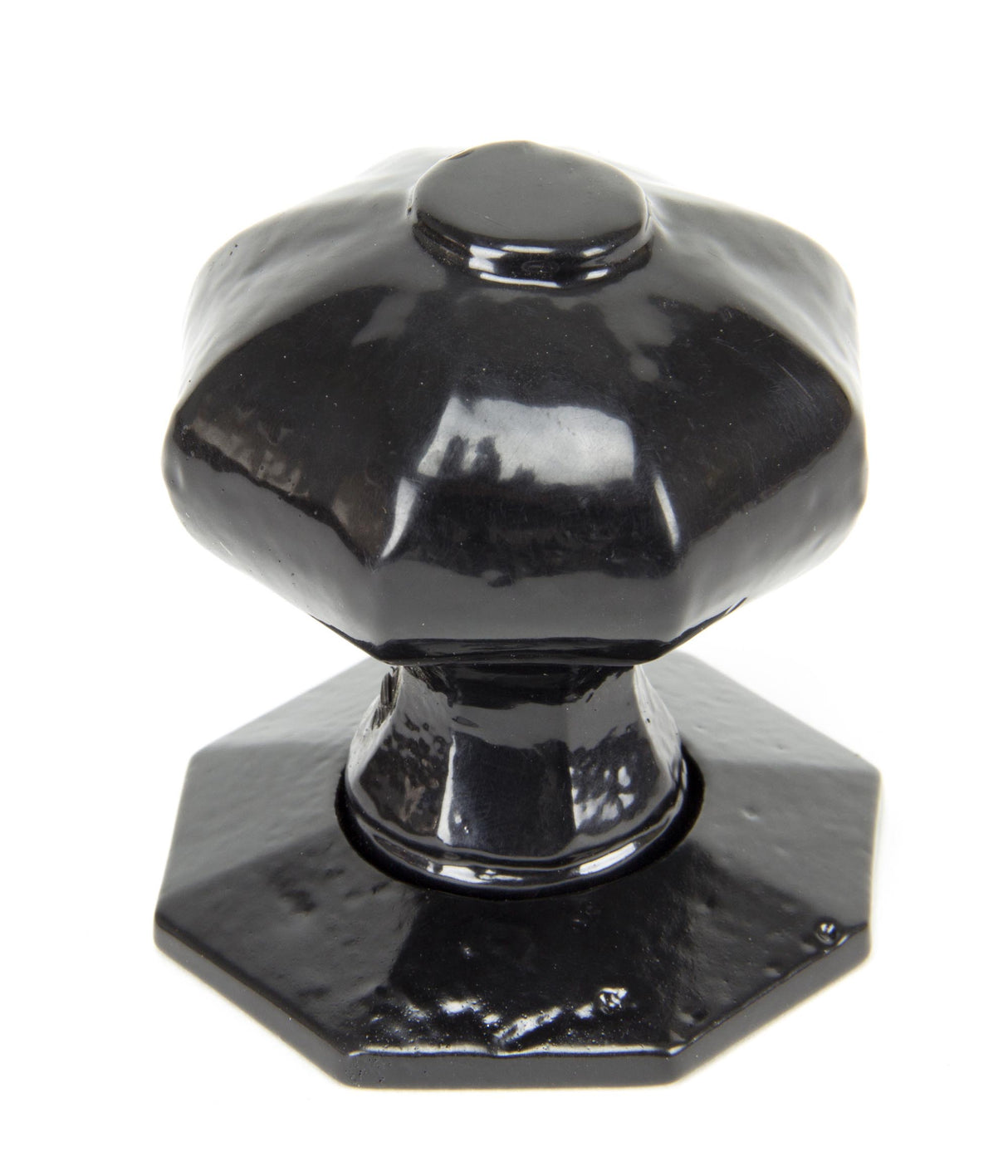 From The Anvil - Black Octagonal Mortice/Rim Knob Set | Sku. 33250 | Trade Door Handles.