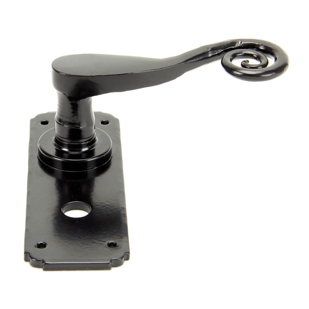 From The Anvil - Black Monkeytail Lever Bathroom Set | Sku. 33266 | Trade Door Handles.