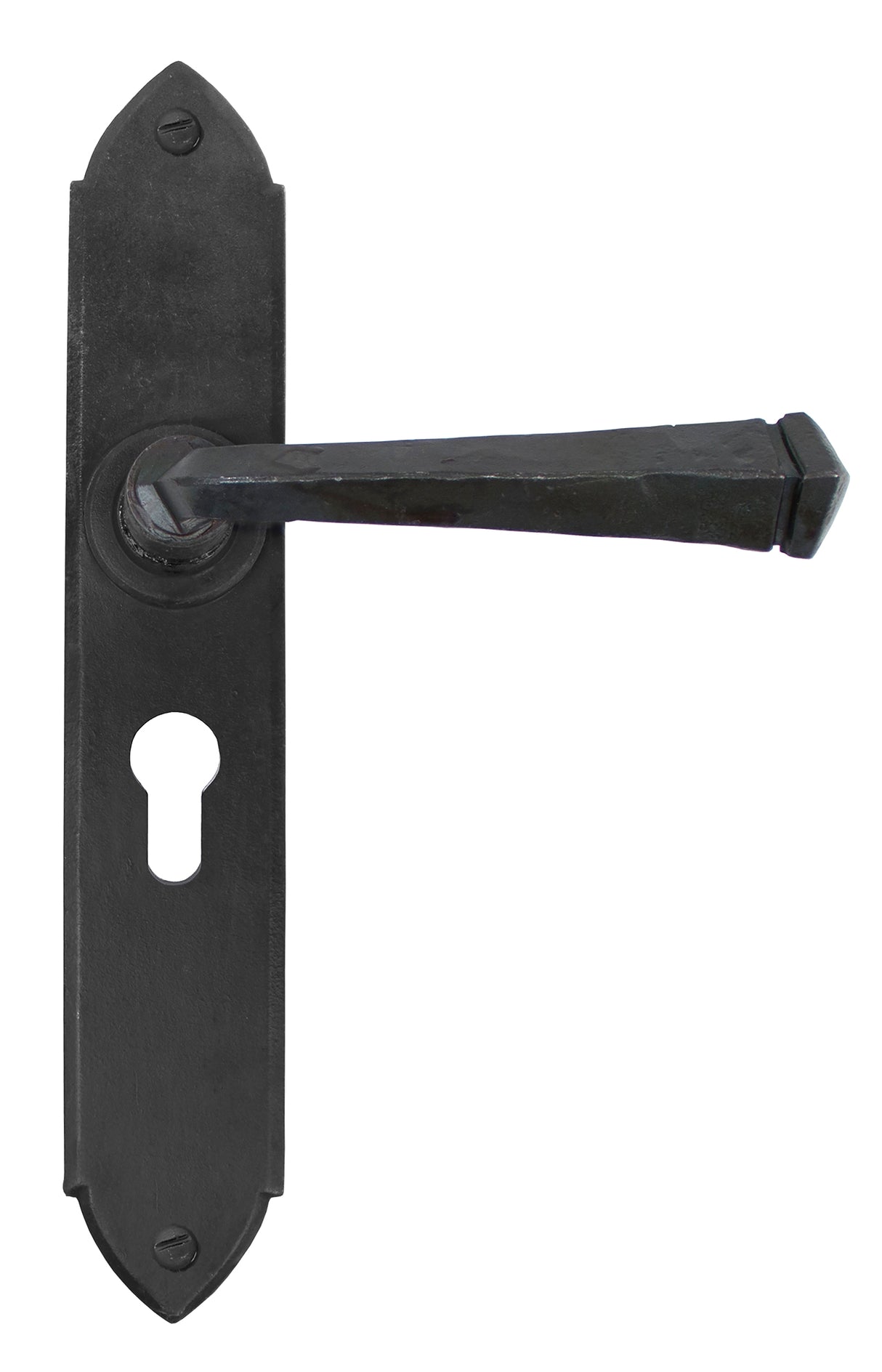 From The Anvil - Beeswax Gothic Lever Euro Lock Set | Sku. 33269 | Trade Door Handles.