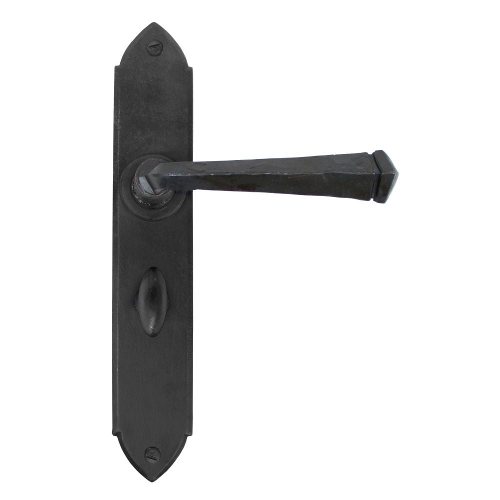 From The Anvil - Beeswax Gothic Lever Bathroom Set | Sku. 33272 | Trade Door Handles.