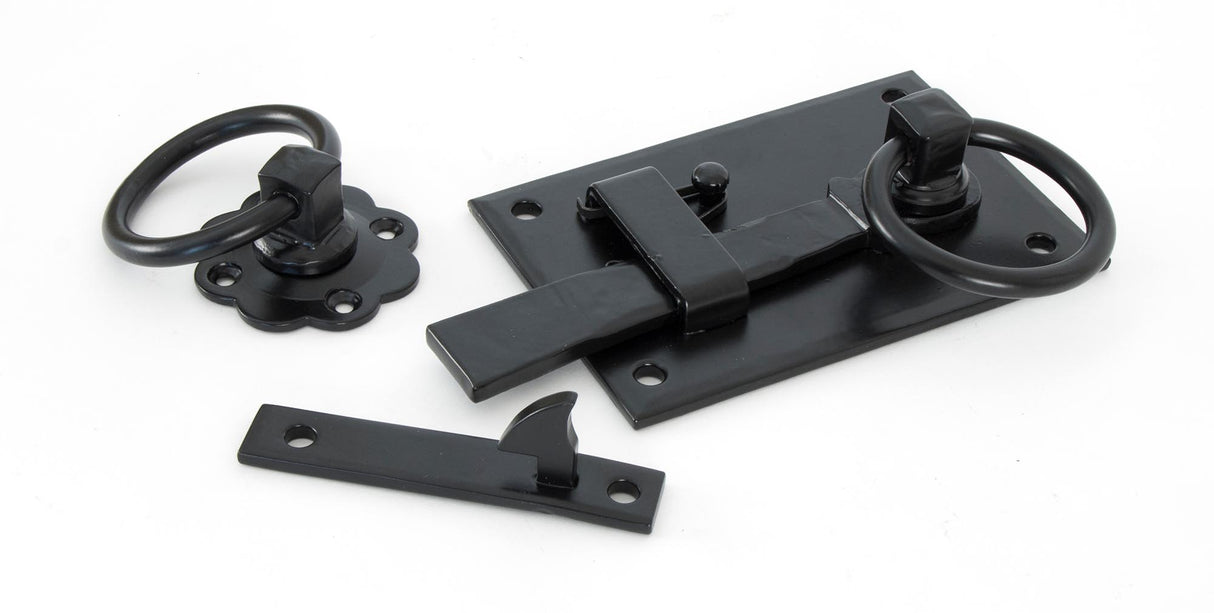 From The Anvil - Black Cottage Latch - RH | Sku. 33295 | Trade Door Handles.