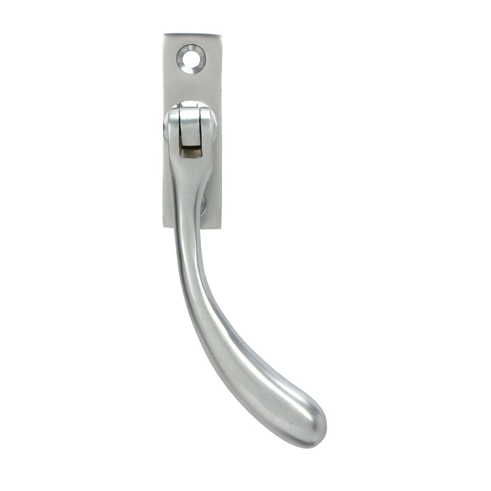 From The Anvil - Satin Chrome Slim Peardrop Espag - RH | Sku. 33329 | Trade Door Handles.