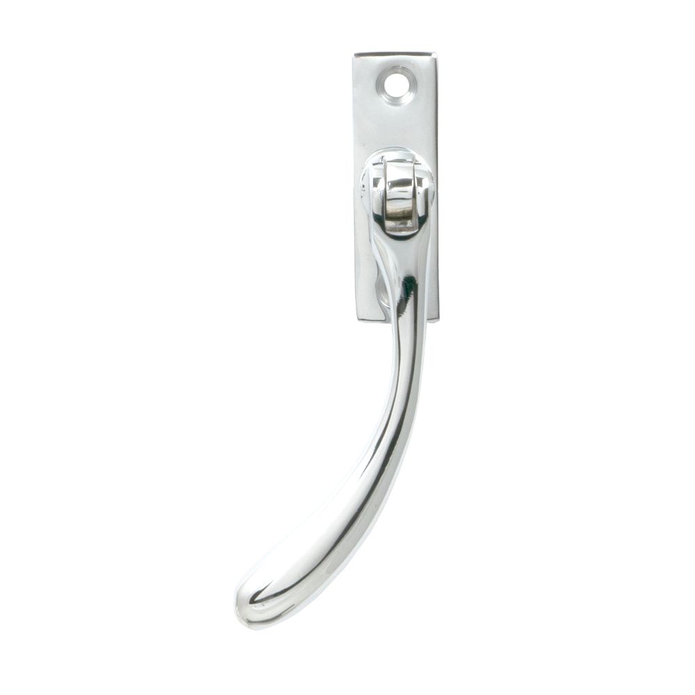 From The Anvil - Polished Chrome Slim Peardrop Espag - LH | Sku. 33337 | Trade Door Handles.
